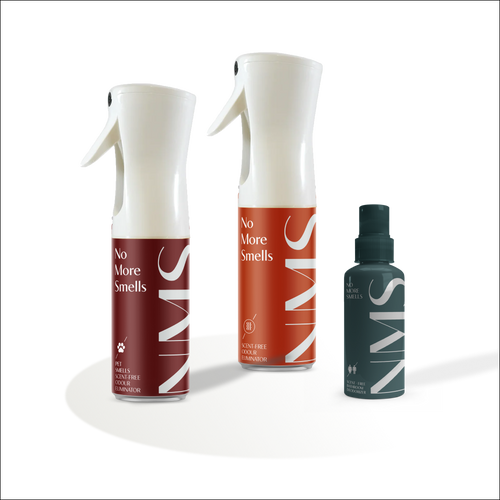 No More Pet Smells, No More Household Smells, No More Bathroom Smells Natural Odour Neutralisers