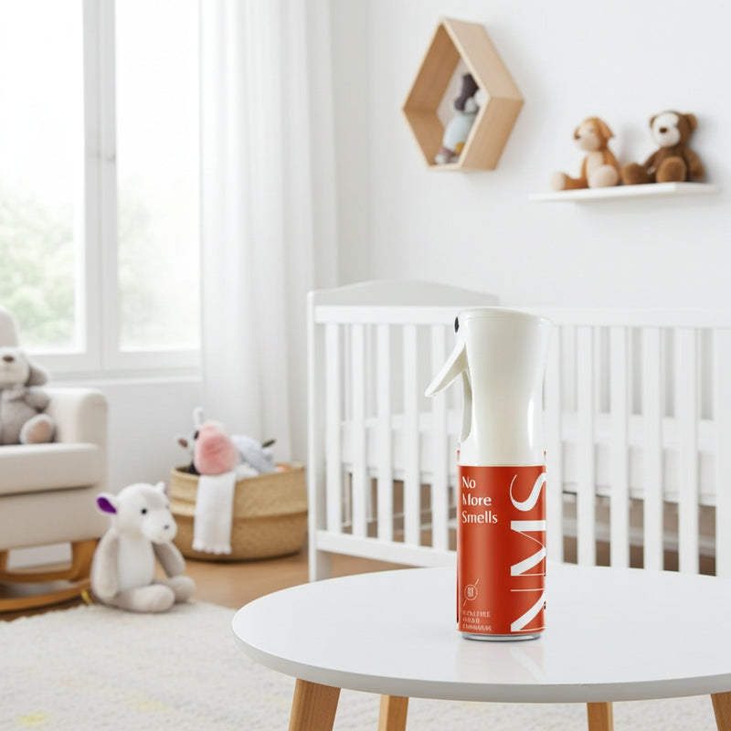 No More Smells Household Odour Eliminator in Nursery Room
